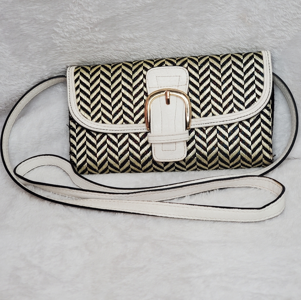 Circus Sam Edelman Candace Wallet Wristlet Crossbody Herringbone